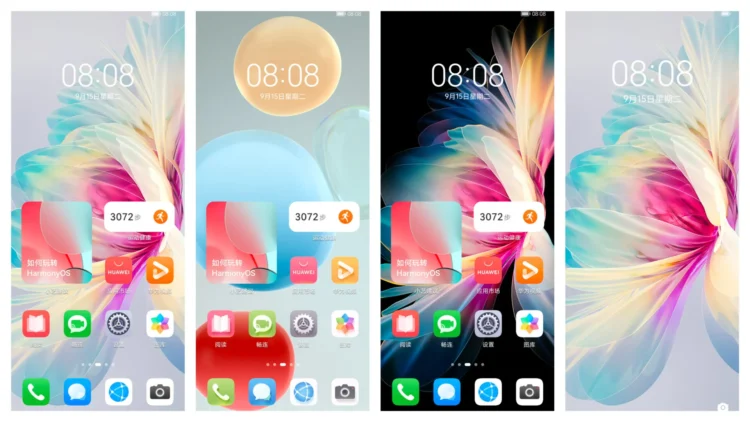 Huawei P50 Pocket Stock Themes