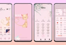 Cute Cat v5 EMUI Theme