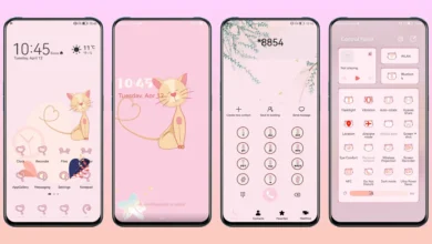Cute Cat v5 EMUI Theme