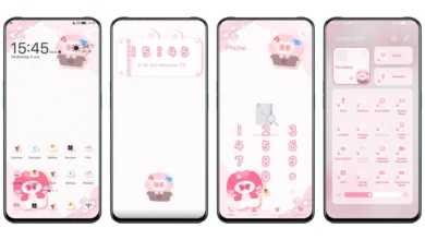 Cute Girl v2 EMUI Theme