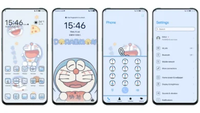 Doraemon v14 EMUI Theme