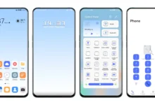 Light Blue Gradient EMUI Theme