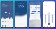 Soft Blue EMUI Theme