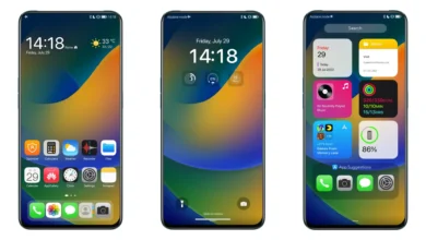 iOS 16 Dark EMUI Theme
