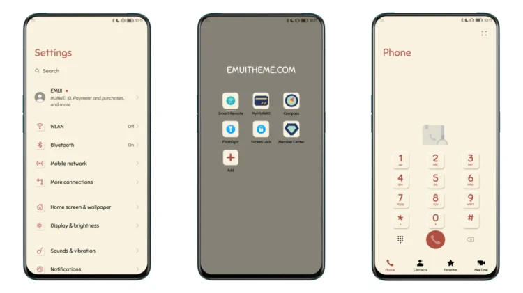 Cream OS EMUI Theme