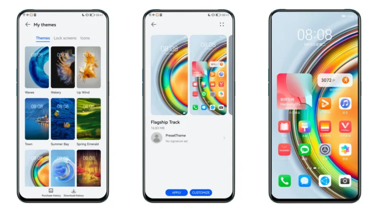 Huawei Mate 50 Stock Themes