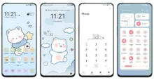 Cute Bear v15 EMUI Theme