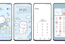 Cute Bear v15 EMUI Theme