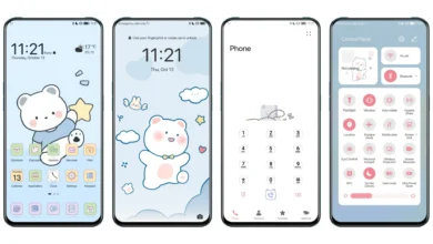 Cute Bear v15 EMUI Theme