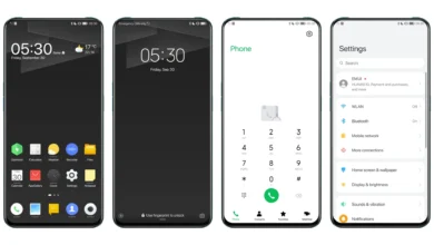 Geometric Black EMUI Theme