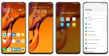 Orange AOD EMUI Theme
