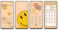smiley EMUI Theme