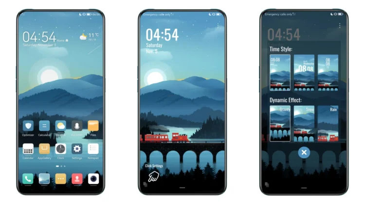 500 Miles EMUI Theme