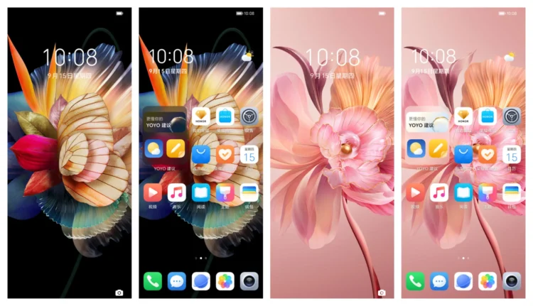 Honor Magic VS Stock Theme