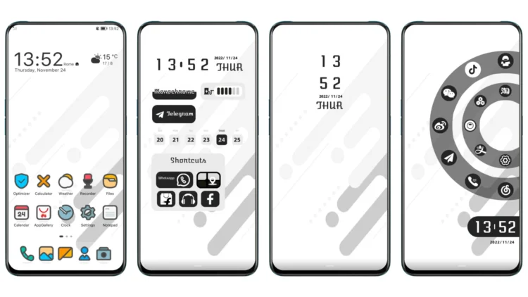 Monochrome EMUI Theme