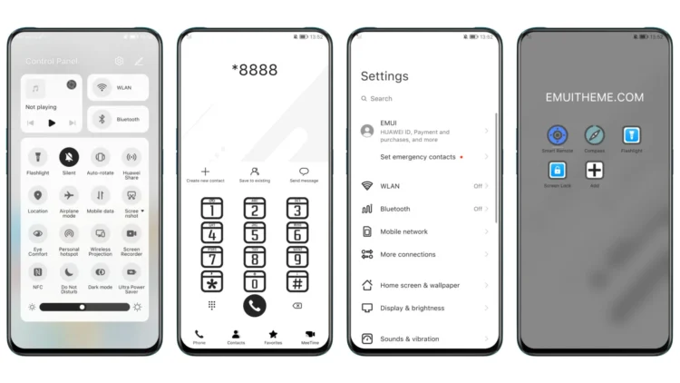 Monochrome EMUI Theme