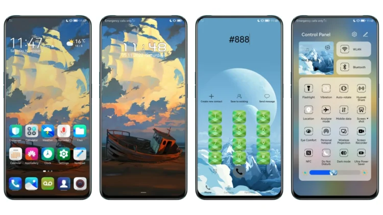 Mountains and Rivers EMUI Theme