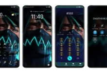 Scars Face Mask EMUI Theme