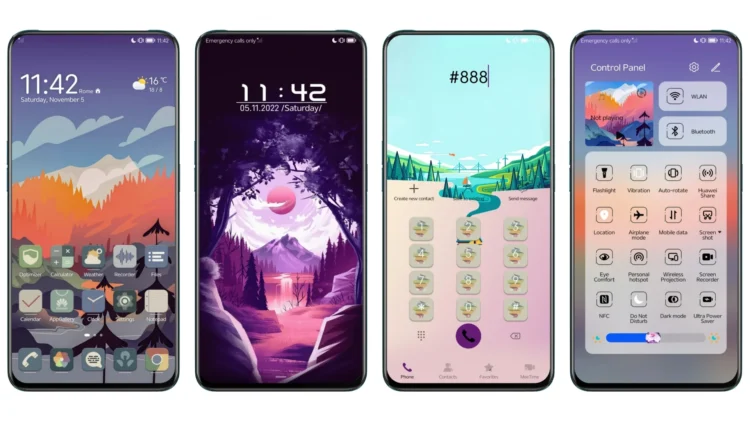 Secluded Forest EMUI Theme