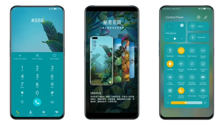 Secret Jungle EMUI Theme