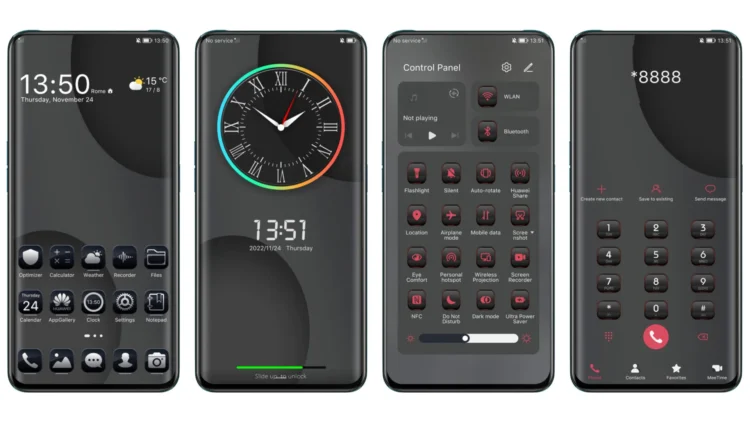 Premium Dark EMUI Theme