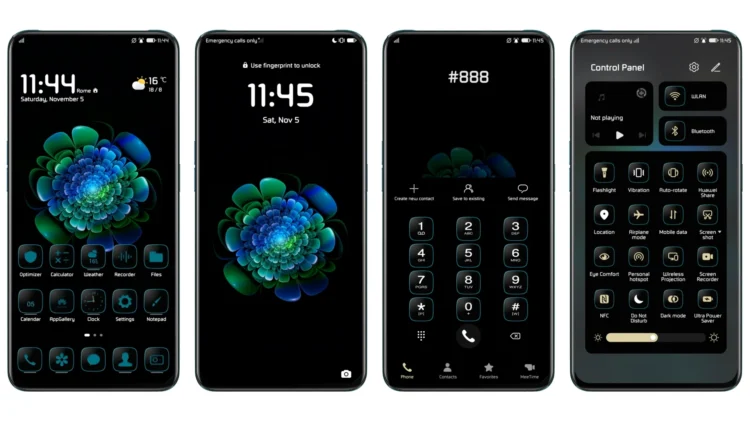 Summer Flowers EMUI Theme