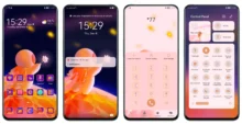 interstellar wandererl EMUI Theme