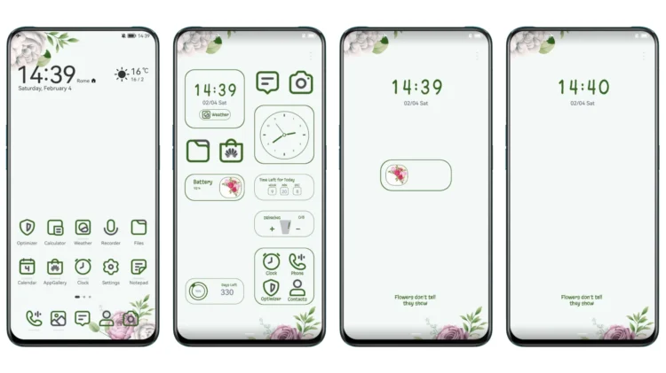 Flora EMUI Theme