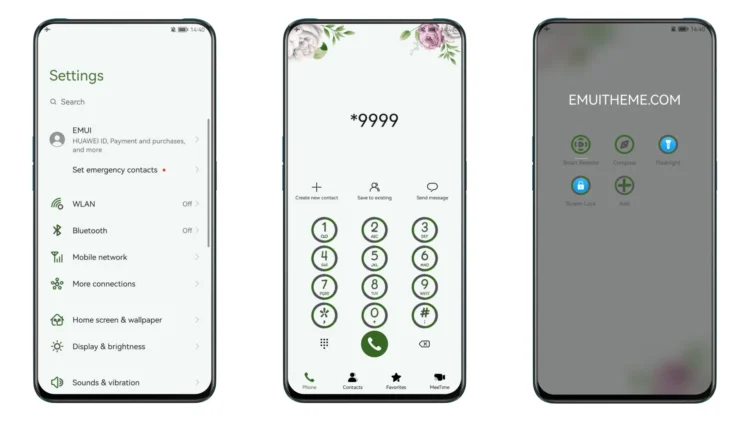 Flora EMUI Theme