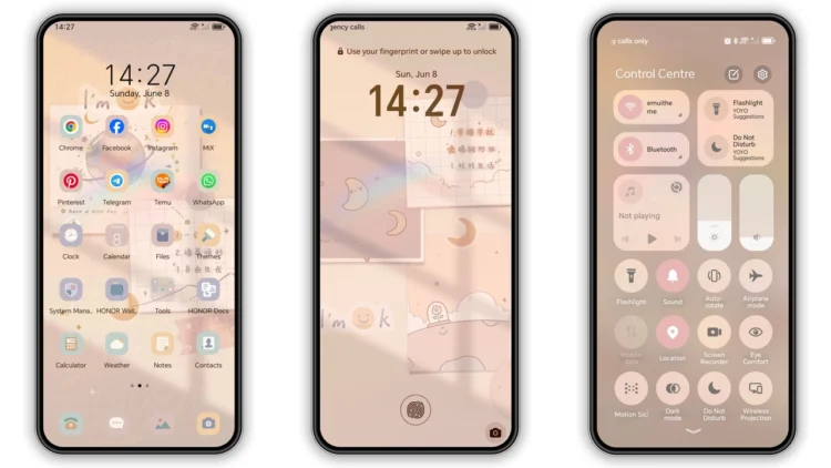 sticky note EMUI and MagicOS Theme